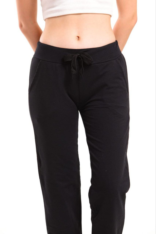 شلوار اسپرت مشکی 49 1 نما روبر