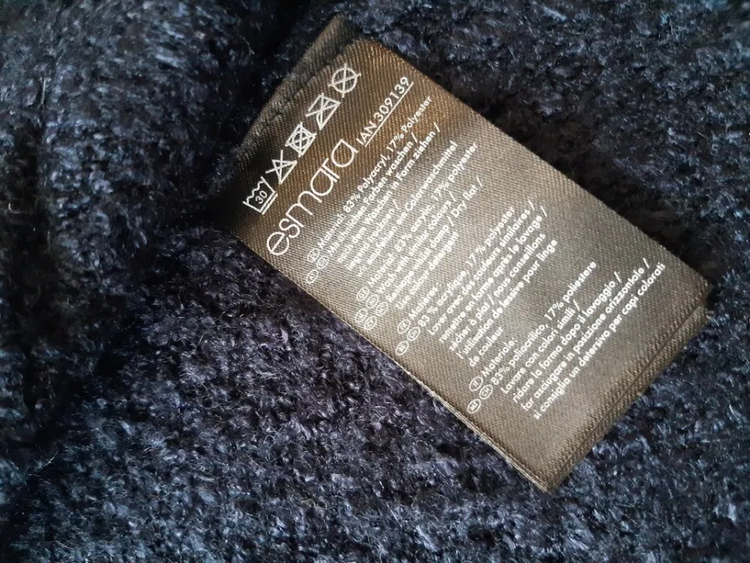 رویه جیب دار بافت بلند برند اسمارا 56 4