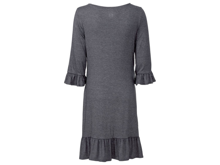 پیراهن حاملگی دستک دار اسمارا طوسی سیر سایز 44/46 64 نمای پشت