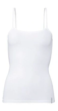 تاپ بندی برند bruno banani سایز 40/42 سفید/طوسی نخ پنبه پک دو تایی 65 نمای روبرو سفید