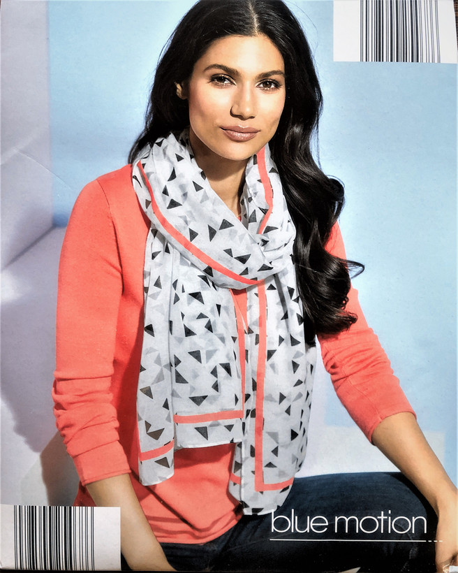 شال زنانه نخی برند blue motion 160 تنخور