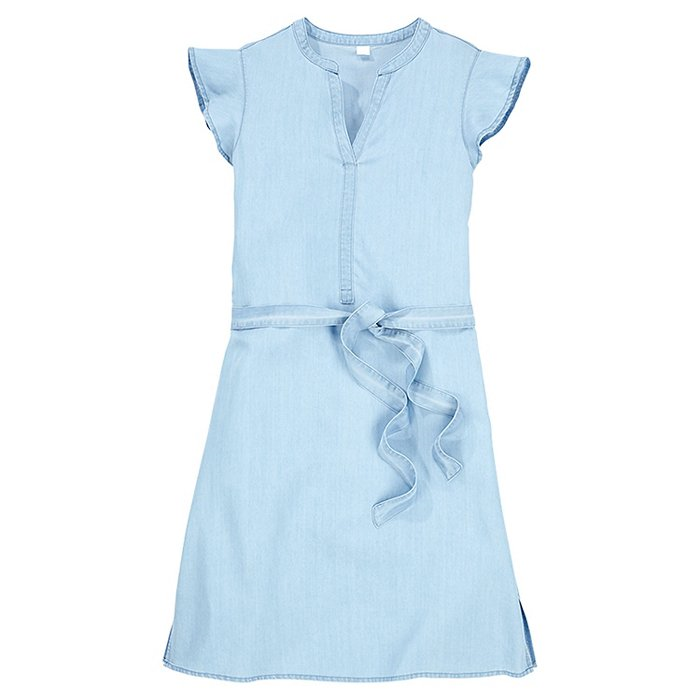 طرح 2پیراهن آستین کوتاه جین کاغذی برند blue motion 164