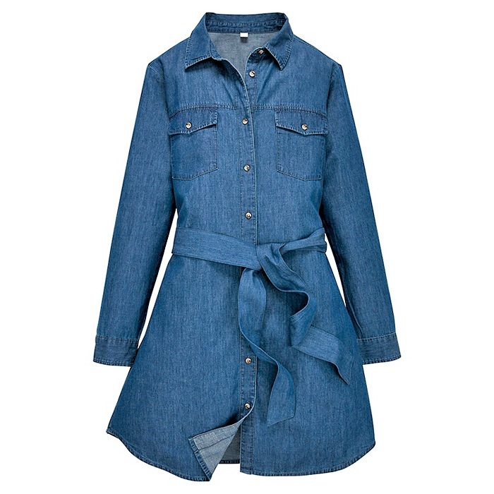 مانتو زنانه جین کاغذی برند blue motion 165 رخ کار