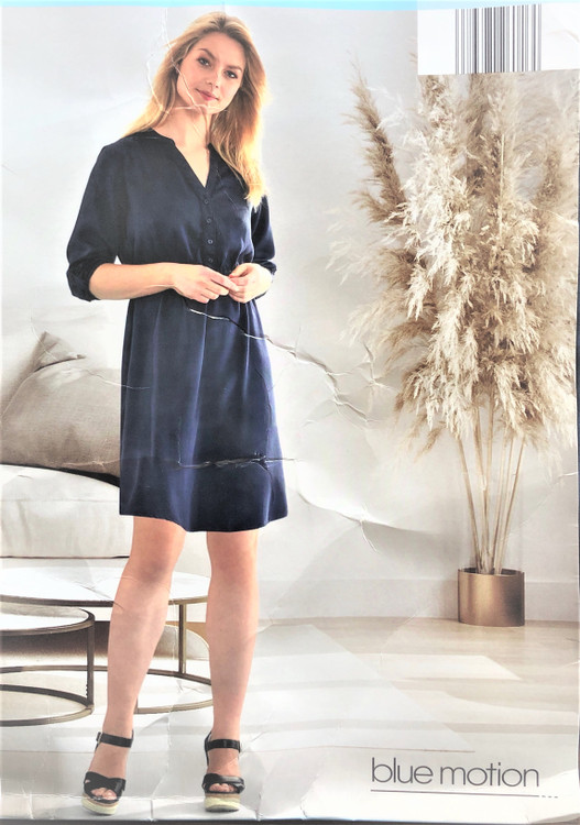 پیراهن مانتویی زنانه جین برند blue motion 167 تنخور