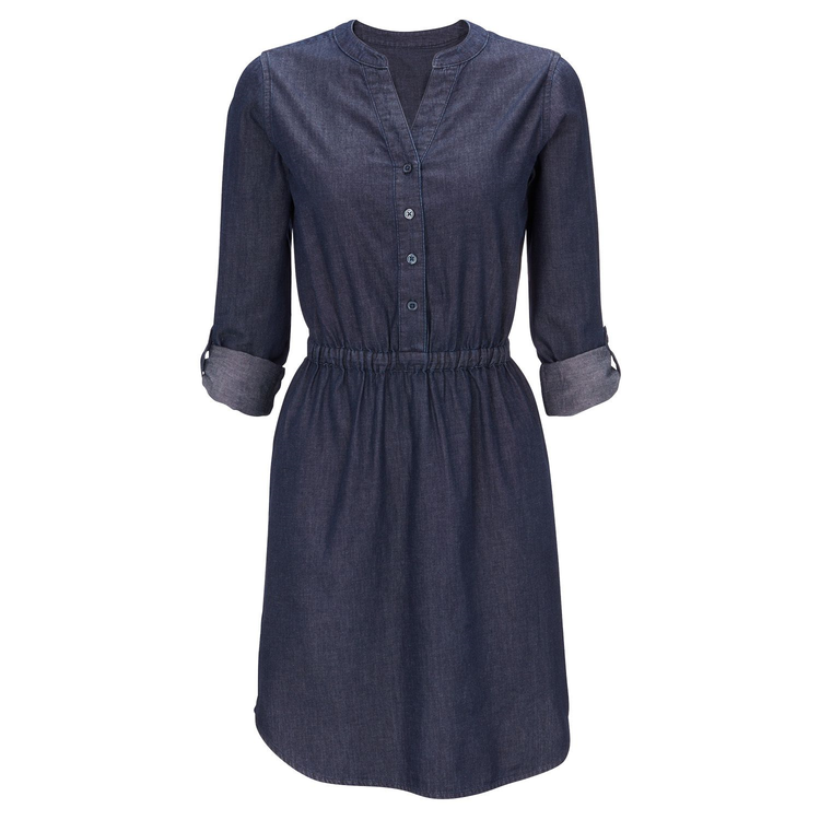 پیراهن مانتویی زنانه جین برند blue motion 167 رخ کار مدل 2