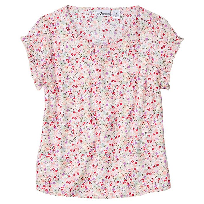 شومیز گلدار زنانه برند blue motion 175 رخ کار