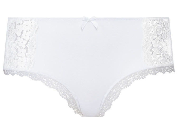 شورت زنانه HIPSTER( جنیفری) پهن برند esmara پک 2 تایی 194 سفید