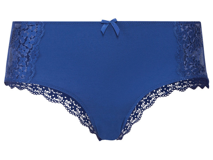 شورت زنانه HIPSTER( جنیفری) پهن برند esmara پک 2 تایی 194 آبی