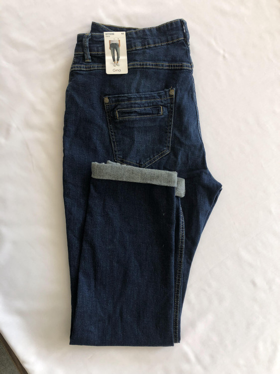 شلوار جین زنانه مدل BOYFRIEND برند Gina Benotti 237 جیب پشت