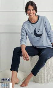 ست بلوز و شلوار راحتی زنانه برند Queen Tex 254 رخ کار