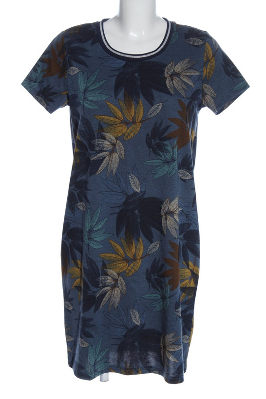 پیراهن زنانه تمام چاپ طرح گل برند Gina Brnotti 268 رخ کار