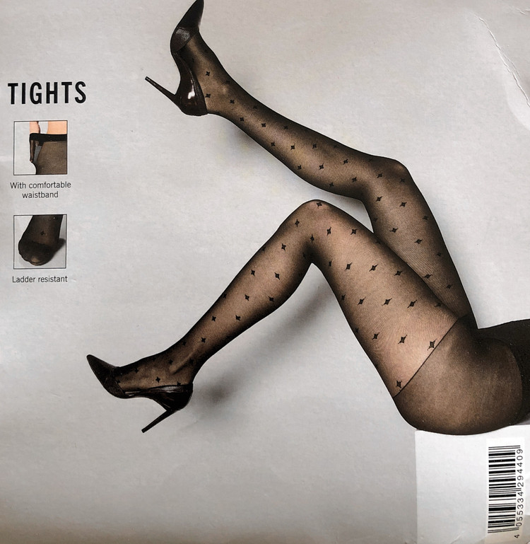 ساپورت زنانه مشکی شیشه ای برند اسمارا 289