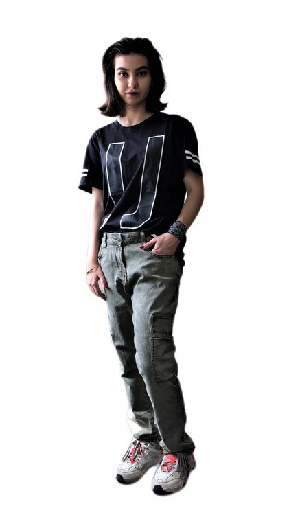 شلوار جین زنانه اسلیم شش جیب برند Gina 300 تنخور 1