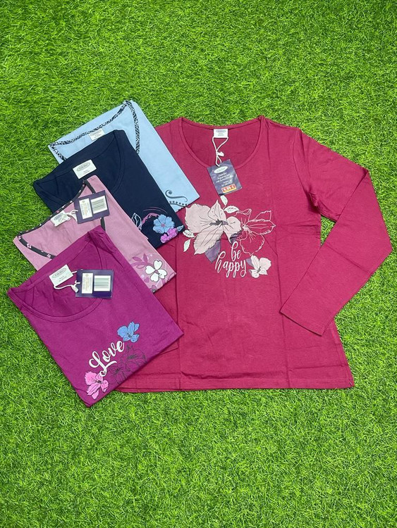 02- تیشرت گلدار زنانه و دخترانه ElleNor309