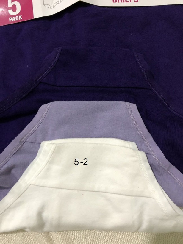 195شورت زنانه HIPSTER(جنیفری) گیپور دار برند esmara پک 5 تایی - 1