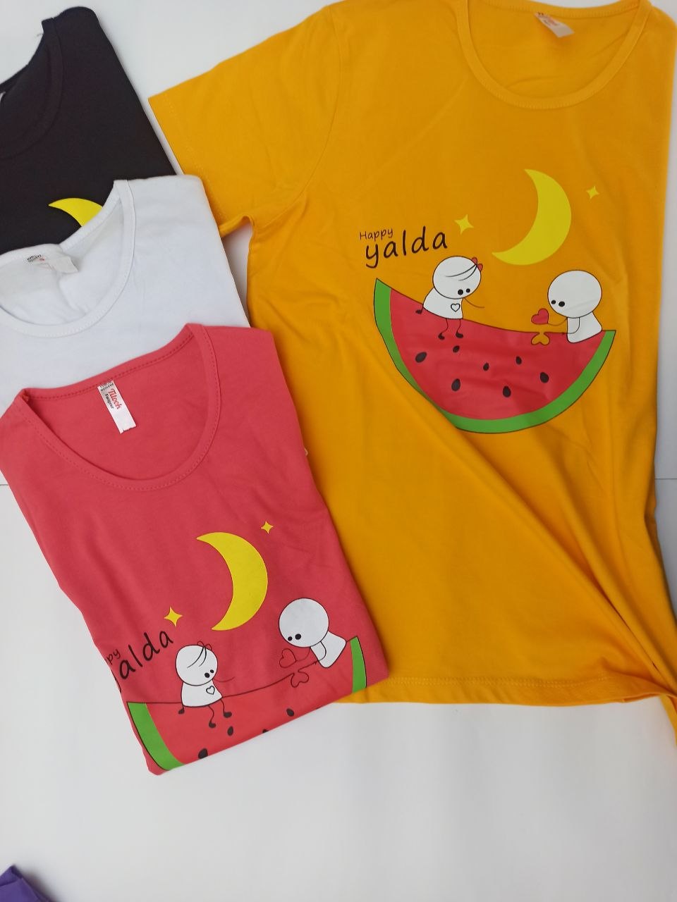 404-تیشرت آستین کوتاه زنانه -یلدایی-2