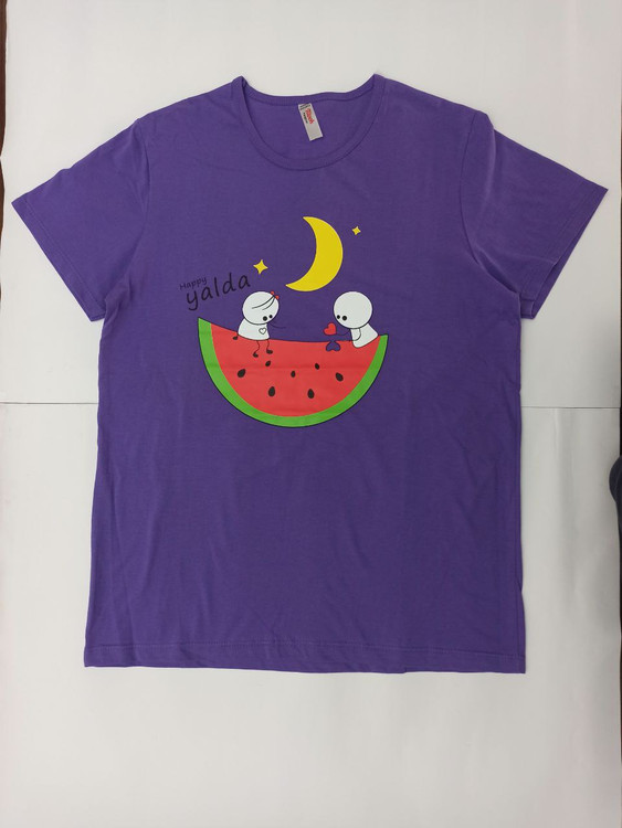 404-تیشرت آستین کوتاه زنانه -یلدایی-1