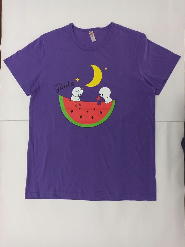 404-تیشرت آستین کوتاه زنانه -یلدایی-1