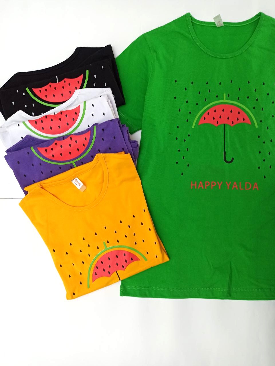 404-تیشرت آستین کوتاه زنانه -یلدایی-4