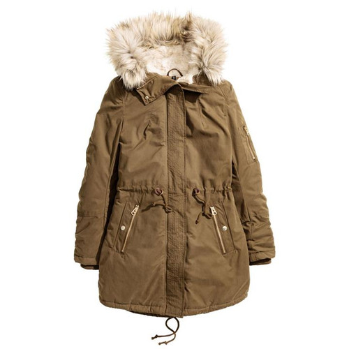 410-کاپشن خزدار زنانه