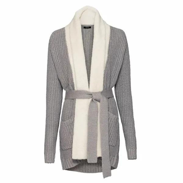 رویه بافت یقه آرشال خزدار زنانه بلند برند اسمارا -420