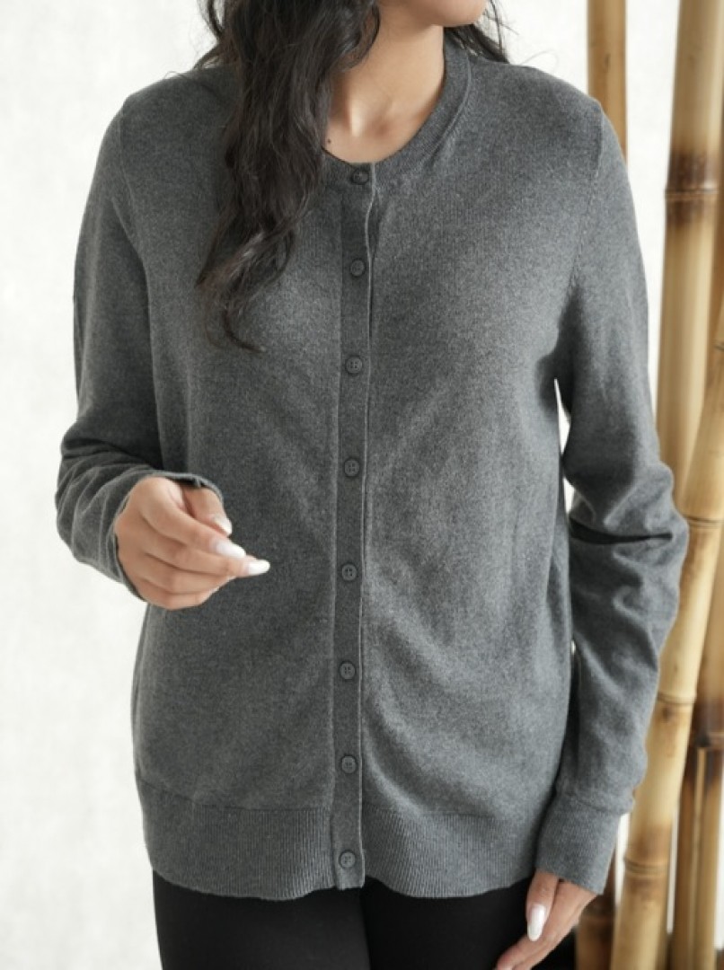 ژاکت بافت تریکو نرم زنانه Gina-425