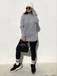 پلیور بافت یقه اسکی زنانه primark-433