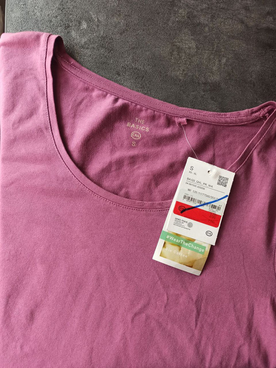تیشرت نخی زنانه Basics452-4