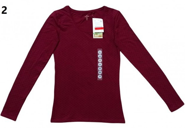 تیشرت نخی خالدار زنانه Basics 453-2