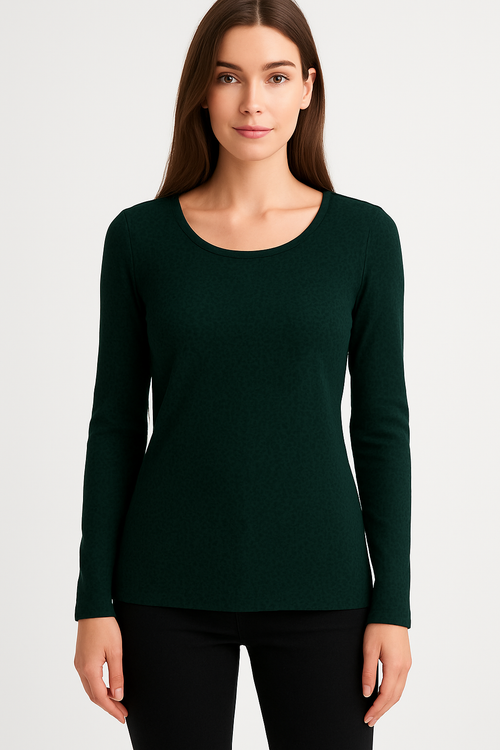 تیشرت نخی زنانه Basics 459