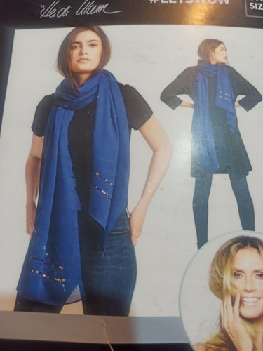 شال حریر پولکی زنانه اسمارا