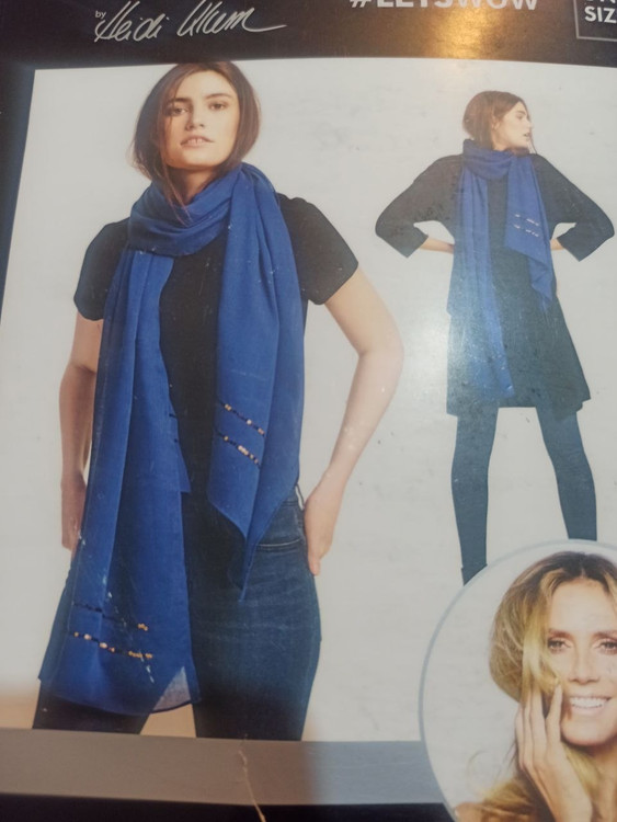 شال حریر پولکی زنانه اسمارا