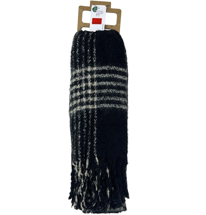 شال بافت چهارخونه زنانه اکسسوریز474