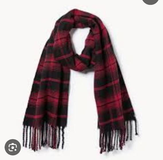 شال پشم چهارخونه زنانه 481