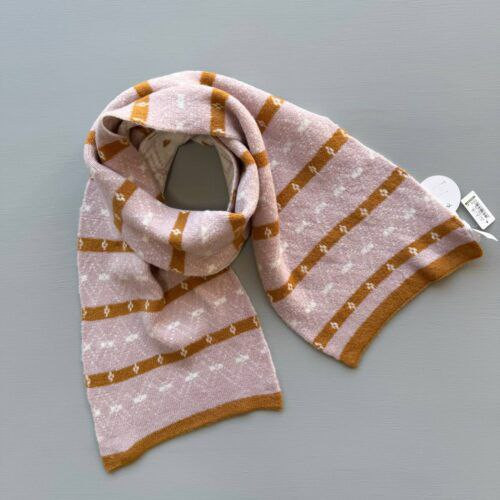 شال بافت طرحدار دو رویه زنانه 482