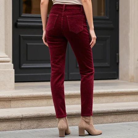 شلوار جین زنانه مخمل کبریتی ُSLIM FIT 501-2