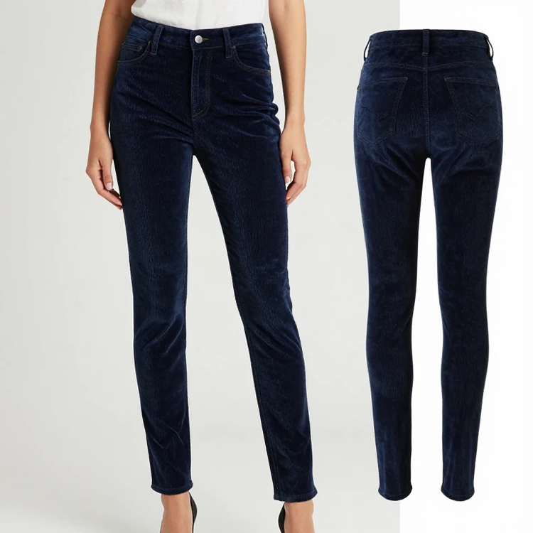 شلوار جین زنانه مخمل کبریتی ُSLIM FIT 501-3