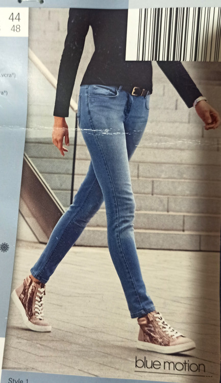 شلوار جین زنانه اسکنی-502-طرح2