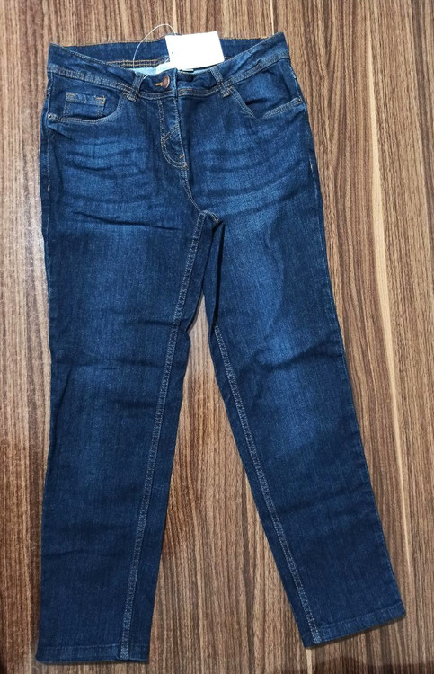 شلوار جین زنانه اسلیم کوتاه بلو موشن 507-1